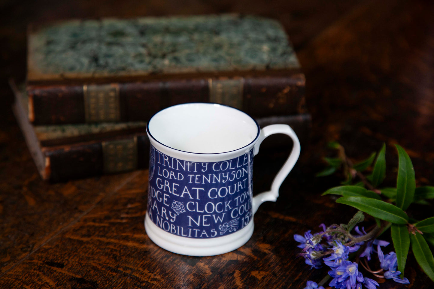 College China Mug, Blue Small (2 for £40)