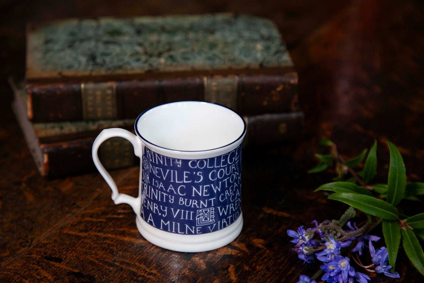 College China Mug, Blue Small (2 for £40)