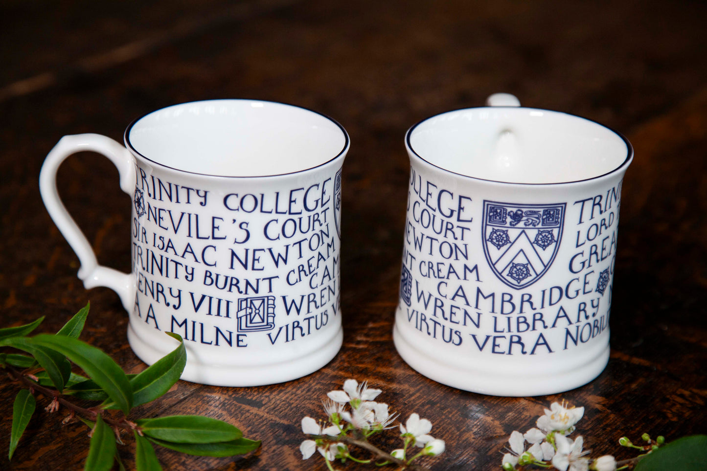 College China Mug, White Large (2 for £40)