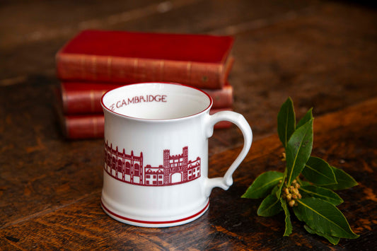 Trinity Silhouette Mug White/Large/Red Print (2 for £50)