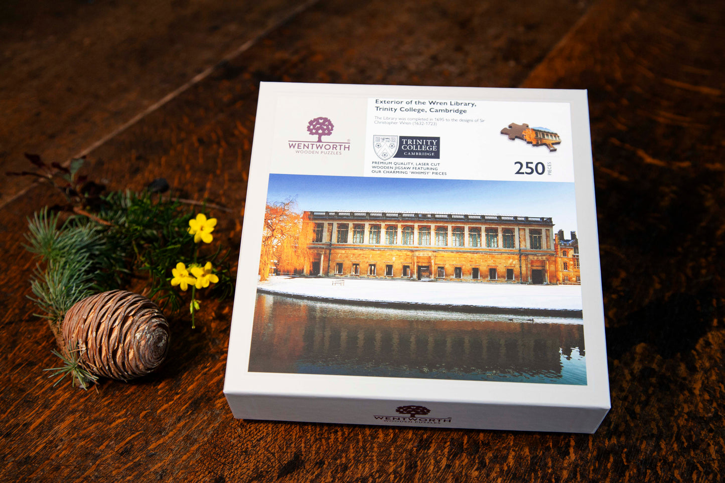 Wentworth Puzzles: The Interior and Exterior of the Wren Library, 500 and 250 pcs