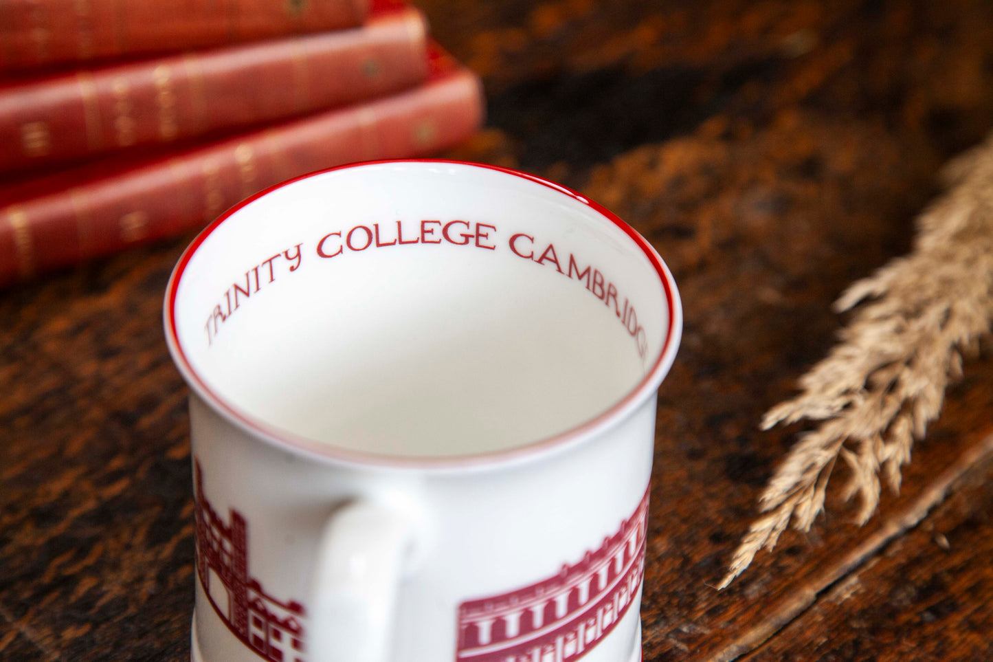 Trinity Silhouette Mug White/Large/Red Print (2 for £50)